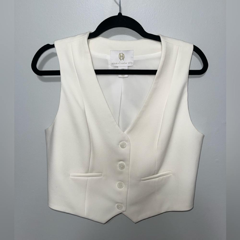 House of Harlow 1960 - Cream Vest - Women’s M - NWOT